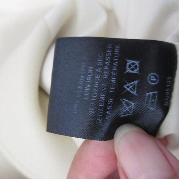 Lafayette 148 New York Blazer Plus 16 Beige Wool Contemporary Academia‎ Preppy - Picture 6 of 10